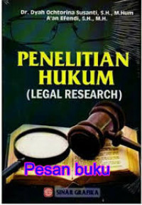 Penelitian Hukum ( Legal Research)