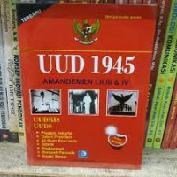 UUD 1945 AMANDEMEN I,II,III & IV