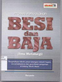 Proses Pengolahan Besi dan Baja