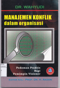 Manajemen Konflik dalam Organisasi