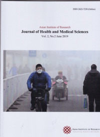 Journal of Health and Medical Science ( Jurnal Vol 2 No 2 2019 )