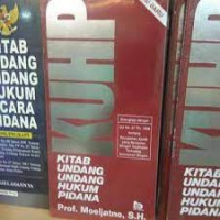 KUHP : Kitab Undang-undang Hukum Pidana
