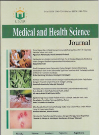 Medical and Health Science Journal (Jurnal Vol.1 No. 2  2017)