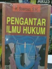 Pengantar  Ilmu  Hukum