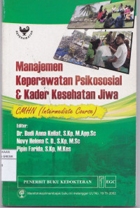 Manajemen Keperawatan Psikososial & Kader Kesehatan Jiwa