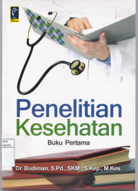 Penelitian Kesehatan Buku 1