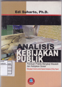 ANALISIS KEBIJAKAN PUBLIK