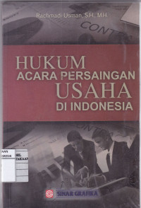 Hukum Acara Persaingan Usaha di Indonesia