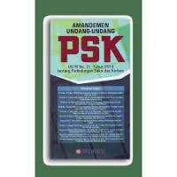 Amandemen Undang-Undang PSK UU RI No 31 Tahun 2014 tentang  Perlindungan Saksi dan Korban