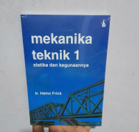 Image of Mekanika Teknik 1 statika dan kegunaanya