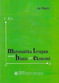 Image of Matematika Terapan untuk Bisnis dan Ekonomi