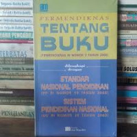 PERMENDIKNAS TENTANG BUKU