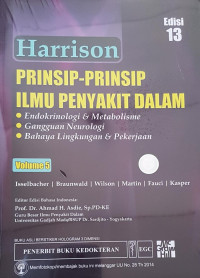 Image of Prinsip - Prinsip Ilmu Penyakit Dalam Volume 5 ( Harrison) Edisi 13