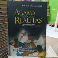 Agama Produsen Realitas