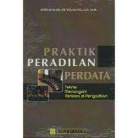 Praktik Peradilan Perdata: Teknis Menangani Perkara di Pengadilan