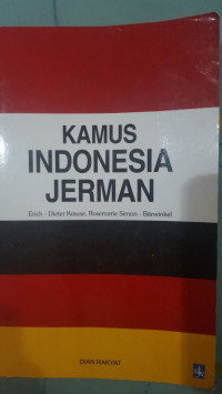 Kamus Indonesia Jerman