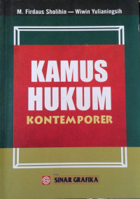 Kamus Hukum Kontemporer