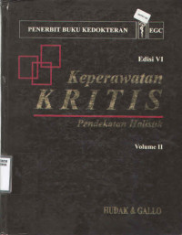 Keperawatan Kritis Pendekatan Holistik Volume II Edisi 6