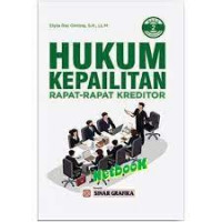 Hukum Kepailitan Rapat- rapat Kreditor   Buku 2