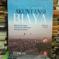 Dasar-dasar Akuntansi Biaya Buku 2 Edisi 4
