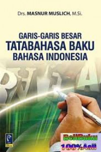 Garis-garis Besar Tatabahasa Baku Bahasa Indonesia