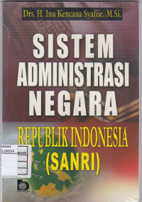 SISTEM ADMINISTRASI NEGARA RI