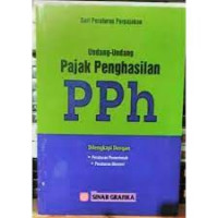 Undang-Undang Pajak Penghasilan PPh