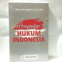 Pengantar Hukum Indonesia