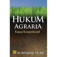 Hukum Agraria Kajian Komprehensif