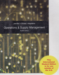 Operations and Supply Management