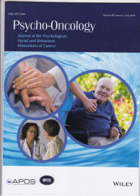 Psycho- Oncology Journal (Jurnal Vol 28 No 6 2019)