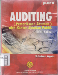 Auditing Jilid II (Pemeriksaan Akuntan) Oleh Kantor Akuntan Publik edisi 3