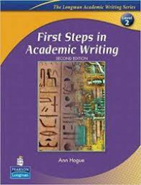 First step in Academic Writing Second Edition