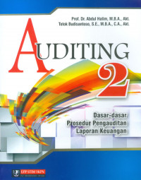 Auditing 2 dasar-dasar Pengauditan Laporan Keuangan