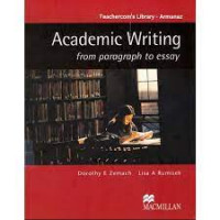 Academic Writing from Paragraph to Essay